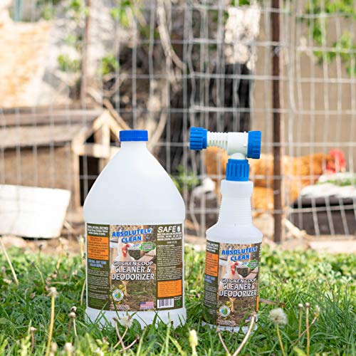 Chicken Coop Cleaner and Deodorizer (1 Gallon (Pack of 1))