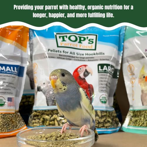 TOP's Parrot Pellets 4 lb (Large Pellets / 4 Pound (Pack of 1))