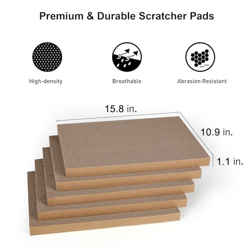 5 PCS Cat Scratching Boards