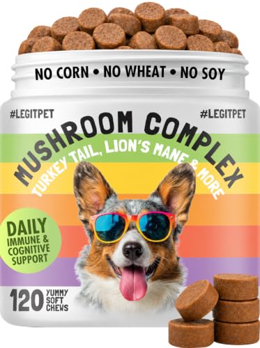 Mushroom Complex Treats for Dogs with Reishi (Mushroom / 120)