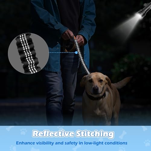 Bungee Dog Leash Extender (Black)