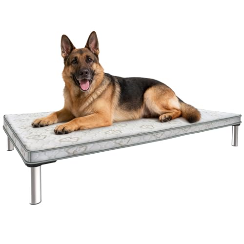 TitanNest Padded Chew (Black / Large Dog (47.0"L x 29.0"W x 7.3"H) + Cover)