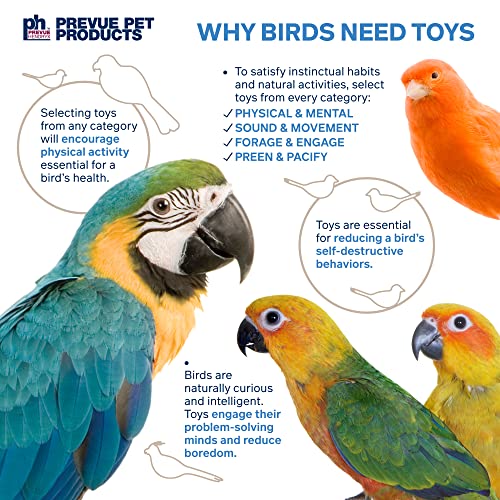 Naturals Preen & Pacify Woodland Harvest Bird Toy