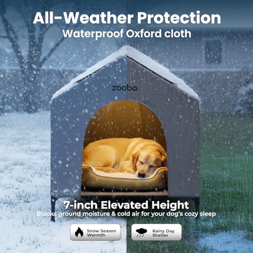 42” Outdoor Dog House for Large Breeds (X-Large: 42inch)