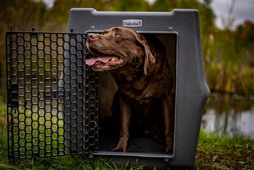 Dakota 283 Canine Rough and Tough Economy Dog Crate (Medium / Dark Granite)