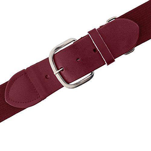 Baseball Softball Uniform Belt (Adult (22-46 Inches) / Cardinal Red)