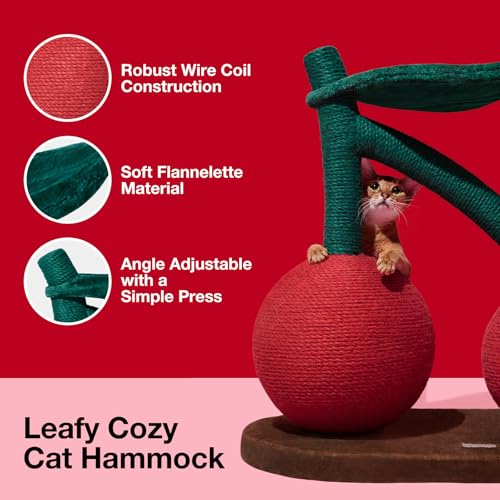 Cat Scratching Post (Large Cherry Cat Tree)