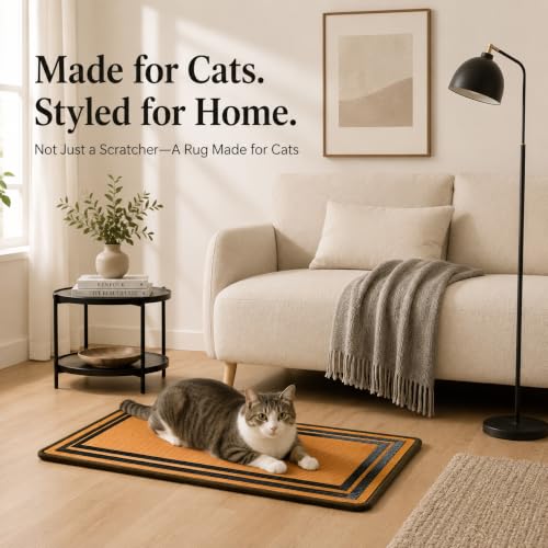 Cat Scratcher Mat (Brown Black)