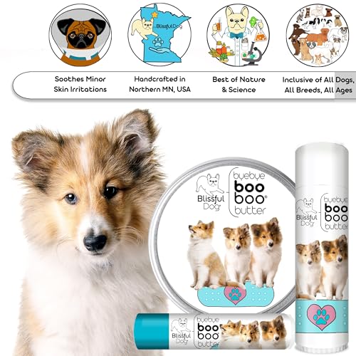 1 oz TIN Shetland Sheepdog Booboo Butter (1 Ounce / Shetland Sheepdog)