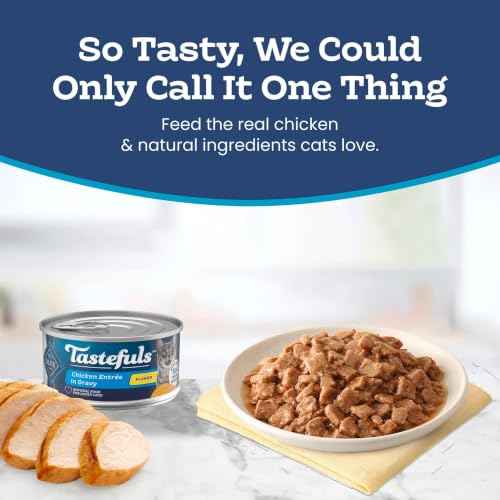 Tastefuls Chicken Flaked Wet Cat Food (3 Ounce (Pack of 4))