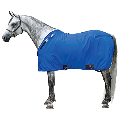 Dura Nylon Horse Stable Sheet (Horse Size 84 / Cutback | Closed Front | Legstrap / Royal)