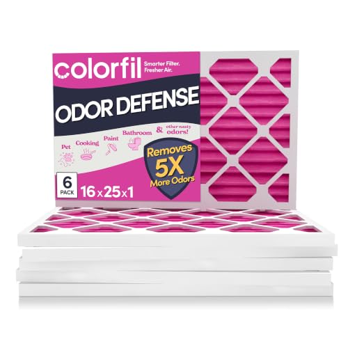 16x25x1 Air Filter (6-Pack / 16" x 25" x 1")