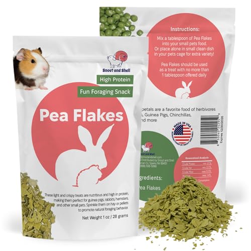 Pea Flakes for Small Pets