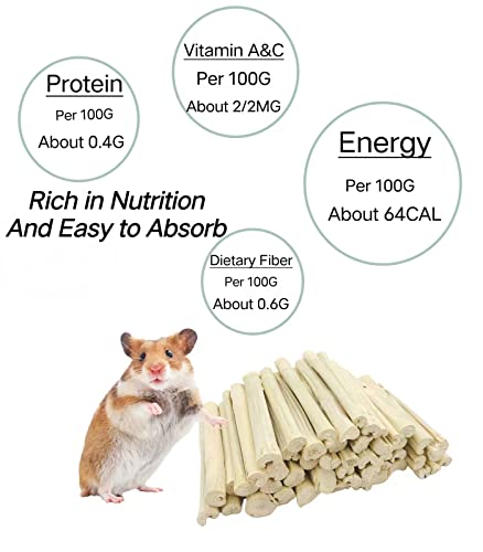 700g Sweet Bamboo Sticks for Rabbits