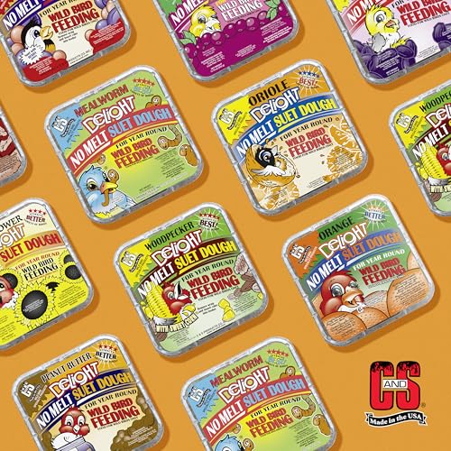 Oriole Delight No Melt Suet Dough (1.47 Ounce (Pack of 8) / Oriole, 8 Pack)