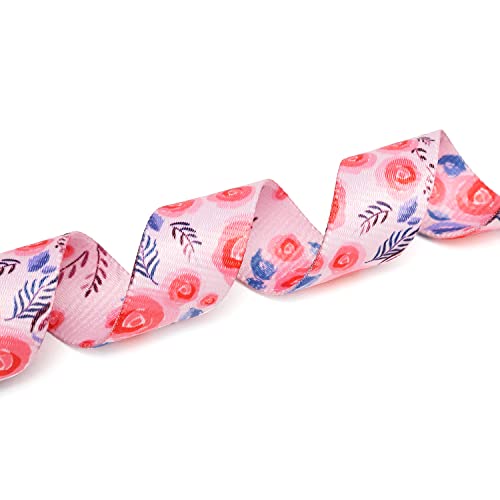 Adjustable Dog Collar (Medium / Rose)