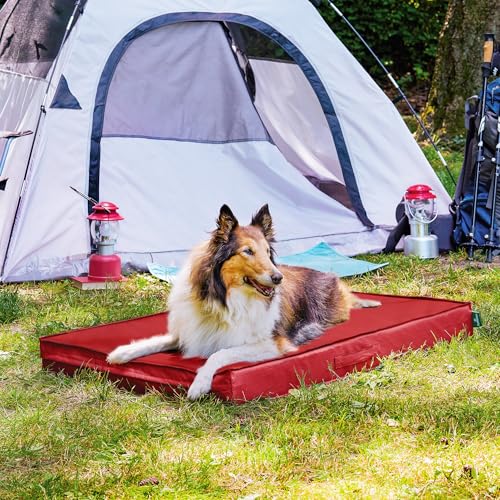 Cooling Dog Bed (Jumbo / Red)