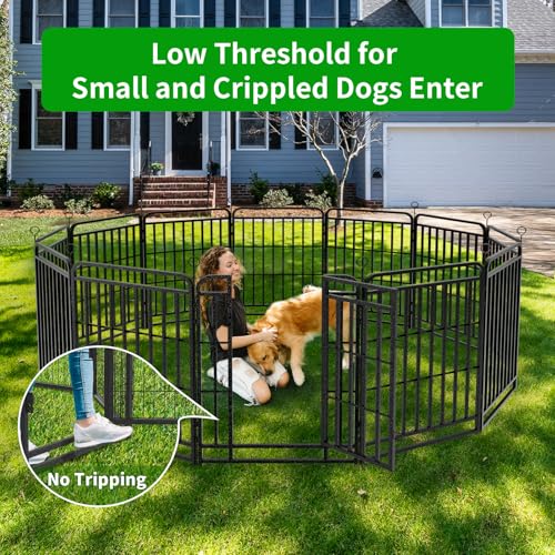 Heavy Duty Dog Playpen 32 Steel Panels 40" Height (27"W x 40"H)
