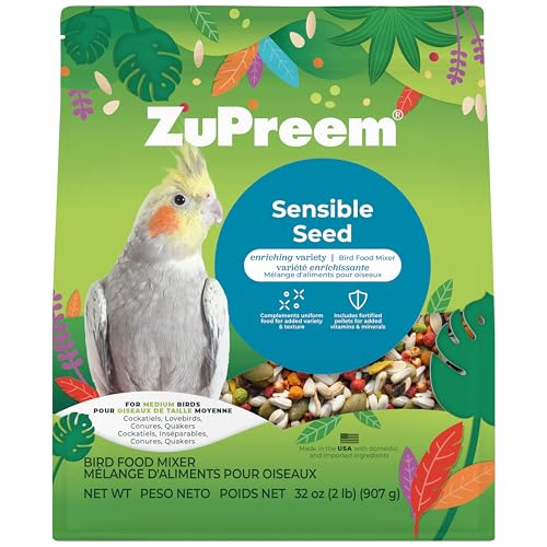 Sensible Seed Cockatiel & Conure Food (2 Pound (Pack of 1))