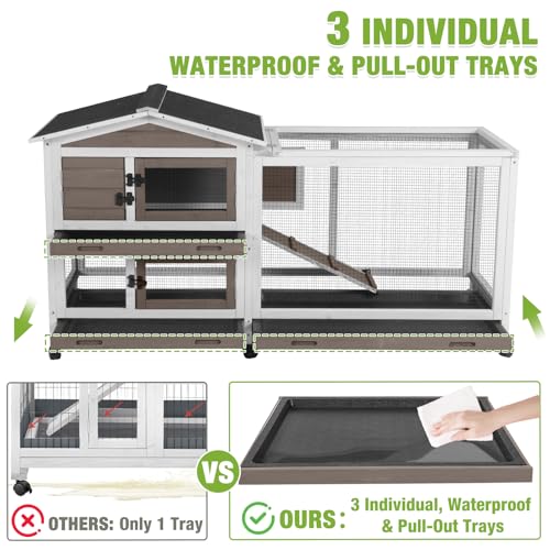 Rabbit Hutch Indoor with Chew