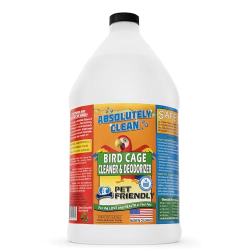 Amazing Bird Cage Cleaner and Deodorizer (1 Gallon (Pack of 1))