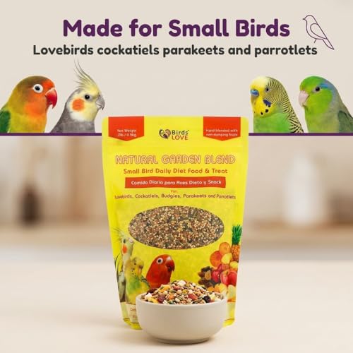 Natural Garden Blend Bird Food for Small Birds (4 Pound (Pack of 1))