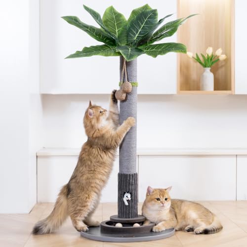 35"Cat Scratching Posts (Grey)