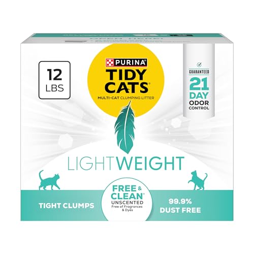 Free and Clean Lightweight Unscented Cat Litter (12 Pound (Pack of 1))