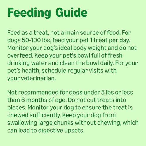 Dental Dog Treats to Help Clean Teeth & Freshen Breath for Large Dogs (Large Dogs (50 – 100 lb) / 24 Count (Pack of 1))