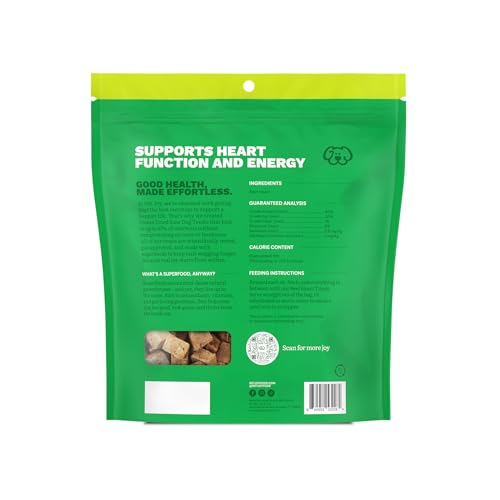 Freeze Dried Beef Heart Dog Treats (1 Pound (Pack of 1))