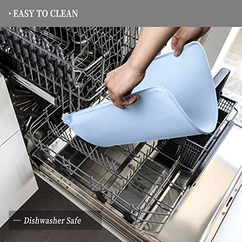 Silicone Pet Feeding Mat (Warship / 24" x 16")