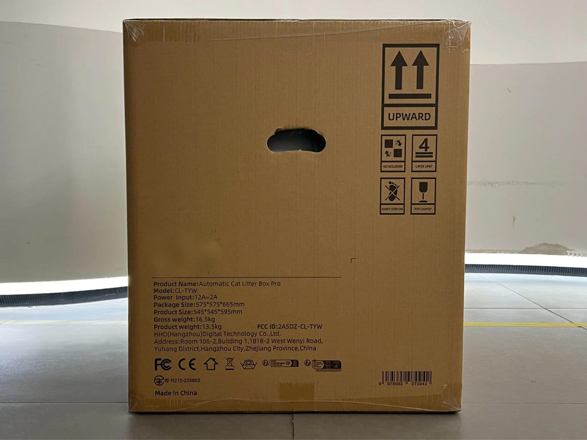 Self Cleaning Litter Box Automatic Electronic Hands (Grey Pro)