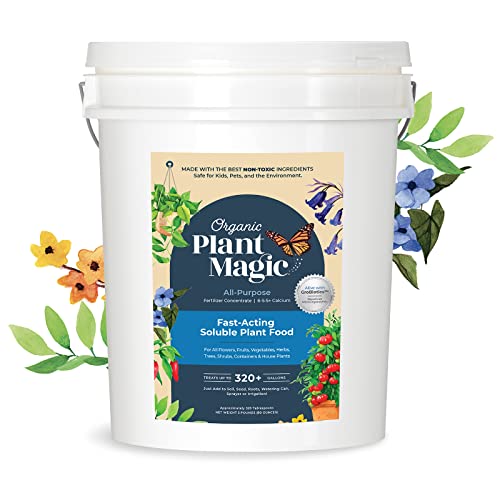 Fertilizer & Plant Food for Gardens & House Plants 5lb (5 lb Bucket)
