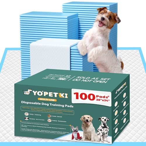 100 Count Extra Large Dog Pee Pads 28" x 34" (28"x34"-100 Count)
