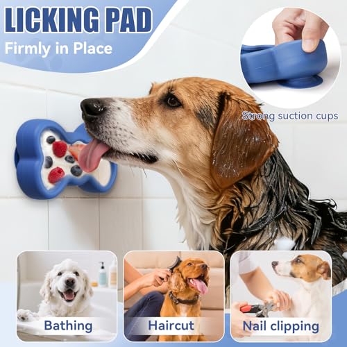Lick Mat for Dogs (L / A-Dark blue)