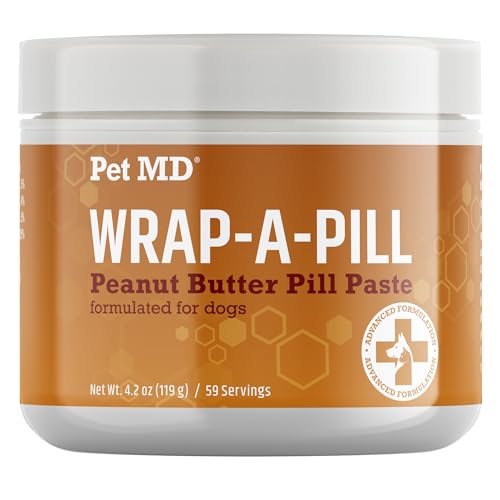 Wrap A Pill Peanut Butter Flavor Pill Paste for Dogs (4.2 Ounce (Pack of 1))