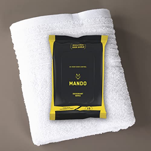 Deodorant Wipes (15 Count (Pack of 3))