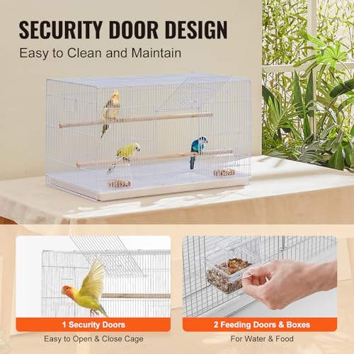 30 inch Flight Bird Cage (White)