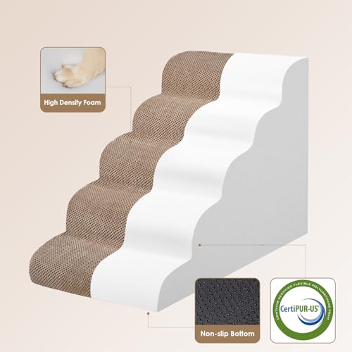 Curved Dog Stairs Ramp
