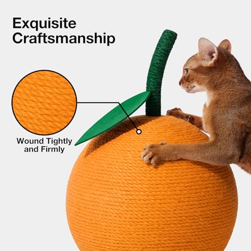 Orange Cat Scratching Post (Orange Scratching Post)