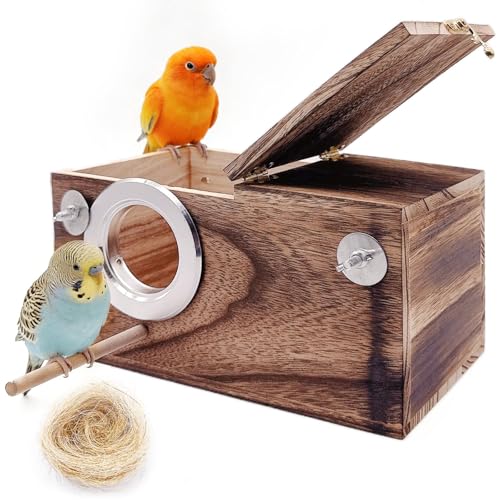 Parakeet Nesting Box (M: 9.84*5.11*5.11inch)