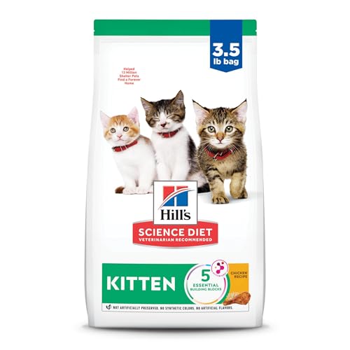 Kitten Formula Dry Cat Food (3.5 Pound (Pack of 1))