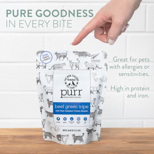 Purr Beef Green Tripe Freeze Dried (1.4 Ounce (Pack of 1))