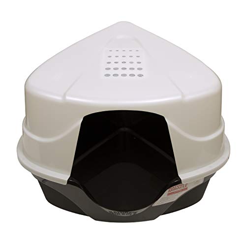 Advanced Hooded Corner Cat Litter Box (Pack of 6)
