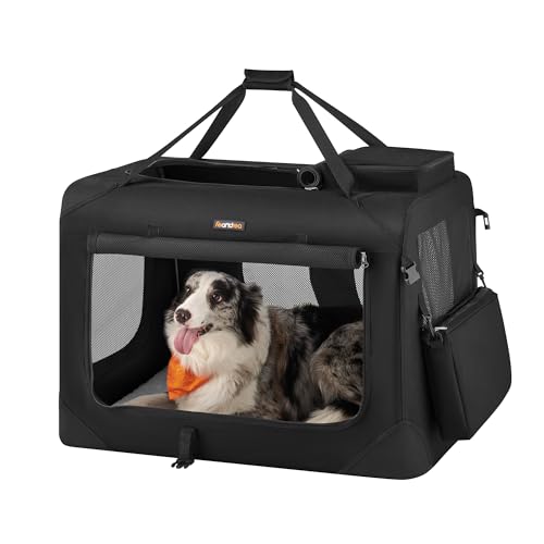 Collapsible Soft Dog Crate (XL（32.0"L x 23.0"W x 23.0"H） / Black)