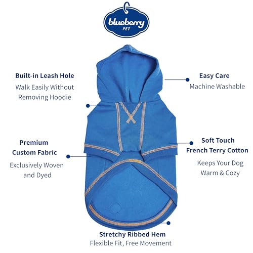 Essentials Hoodie (18 inch (Pack of 1) / Dog Hoodie - Alaskan Blue)