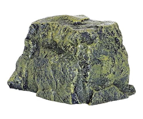 Rock Hide Cave for Reptiles (Medium Size ( Green ))