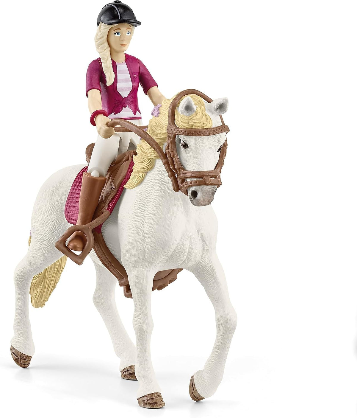 Horse Club 40Pc Horse and Rider Playset with Accessories (40PC Horse Club Rider Playset)