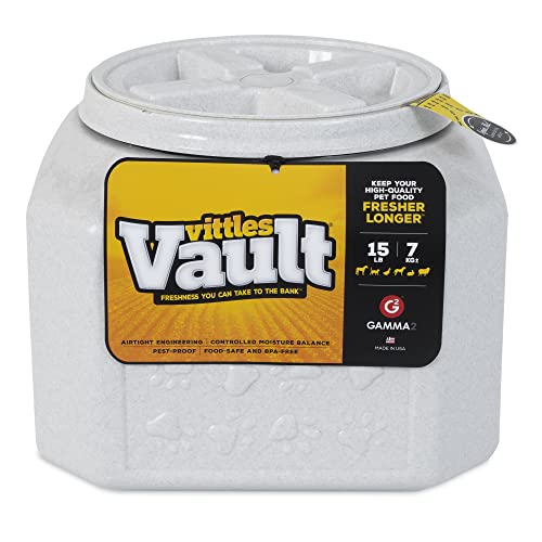 Vittles Vault Airtight Pet Food Storage Container (15 Pounds)