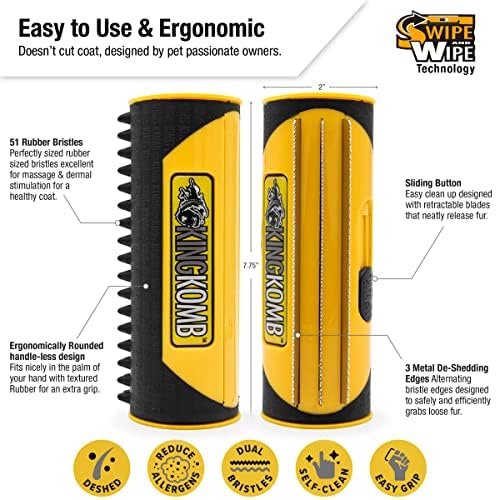 Deshedding Dog Brush (Large (Pack of 1))
